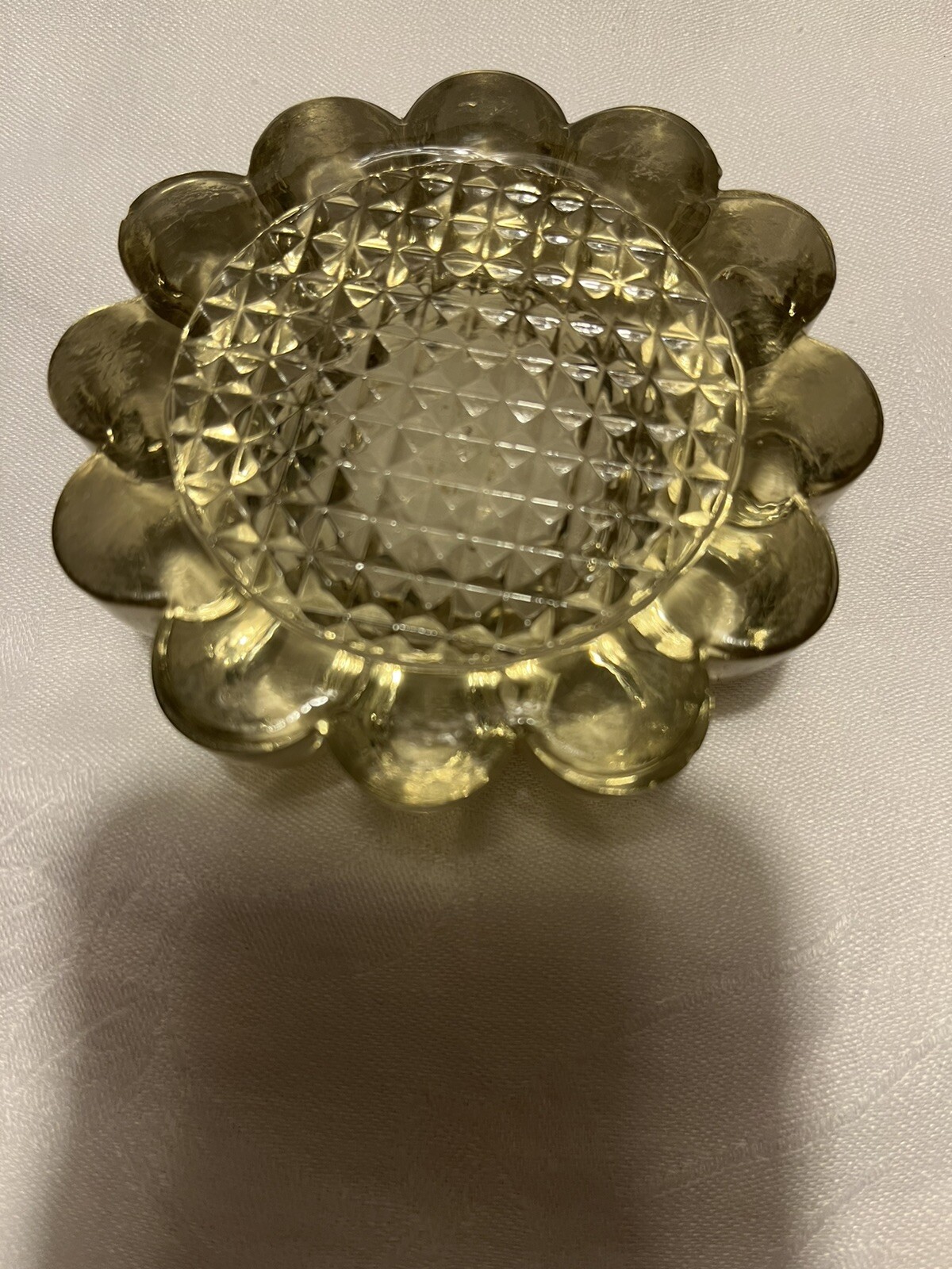 Vintage Clear Glass Piano Leg Caster eBay