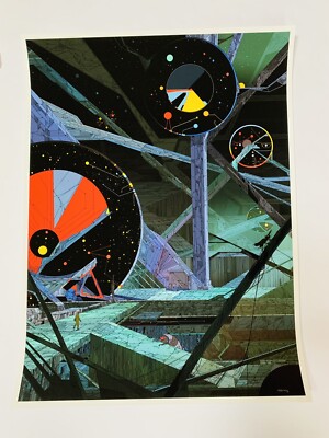 Stars Aligned Print Kilian Eng Poster Giclee Sci-Fi Art #d of 175