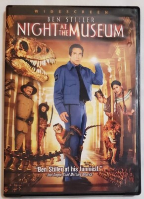 Night at the Museum DVD Widescreen Ben Stiller 2006 Disc Case and Brochure