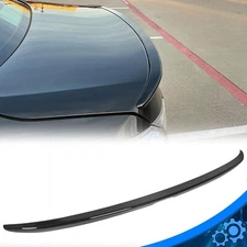 FOR 13-17 Honda Accord 4DR Sedan Glossy Black Rear Trunk Lid Spoiler Lip Wing