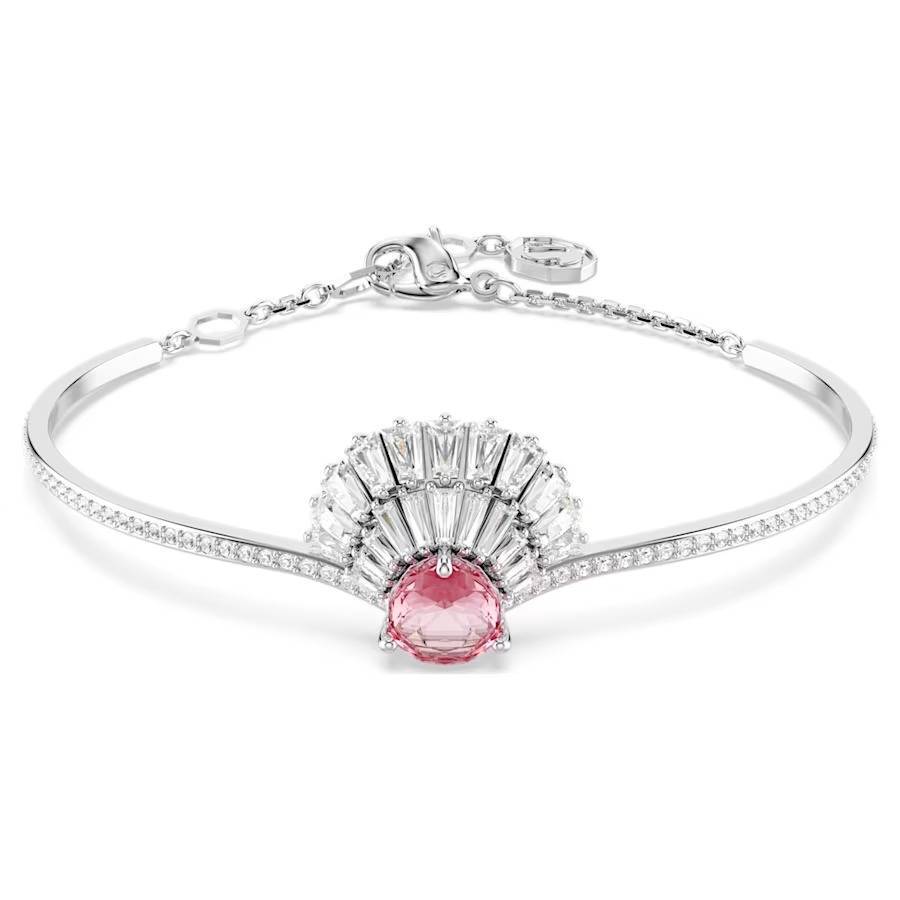 Bracciale Rigido Swarovski Idyllia 5680298 Bracelet Conchiglia Rosa Donna Rodio