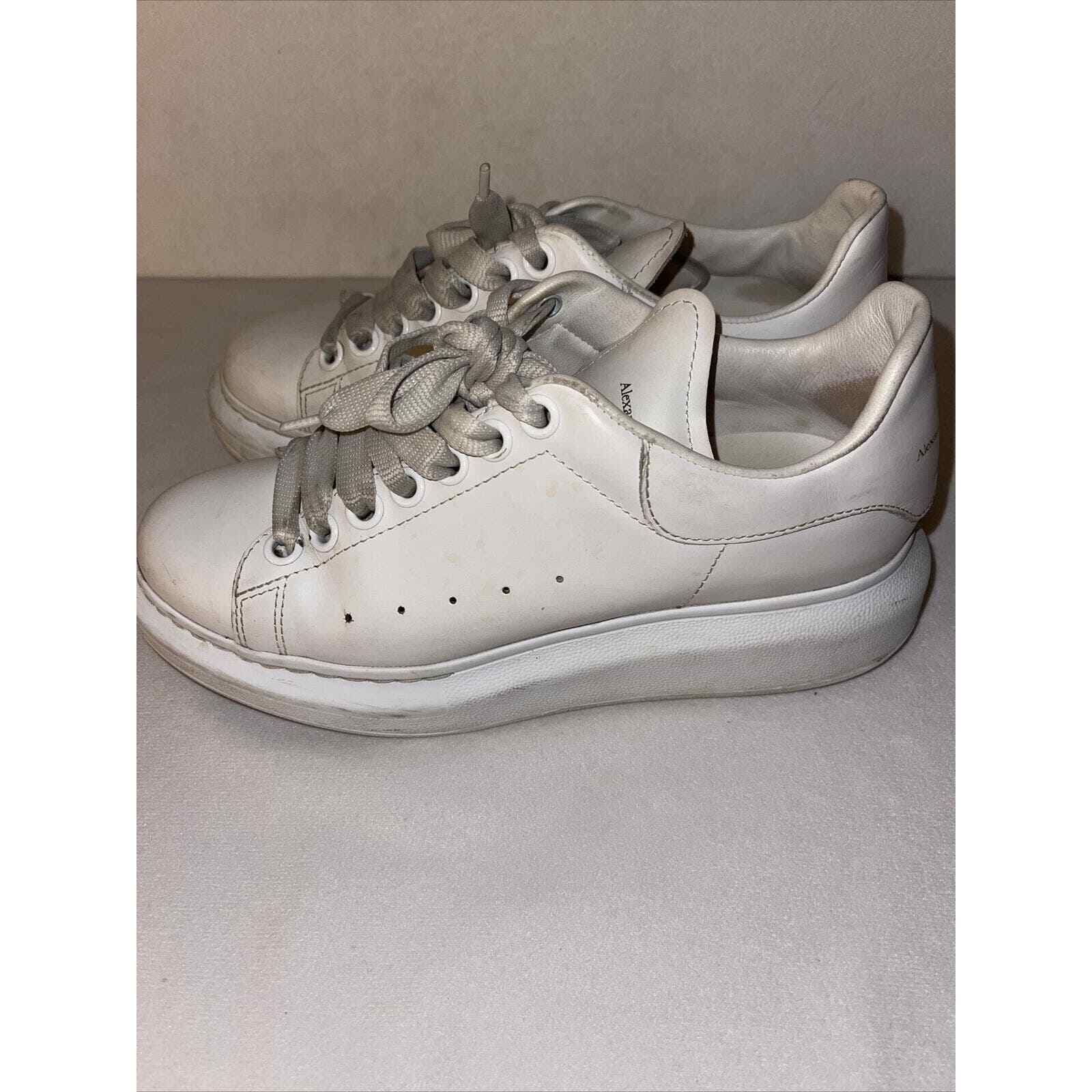 Size 7 - Alexander McQueen Oversized White Black for sale online 