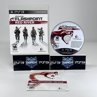 Operation Flashpoint: Red River PS3 CIB W/ Manual - PlayStation 3