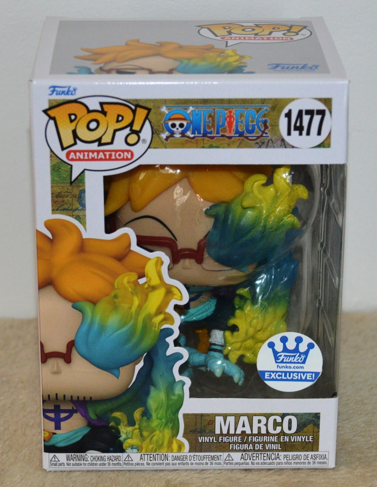 One Piece Funko Pop MARCO 1477 Funko Shop Limited