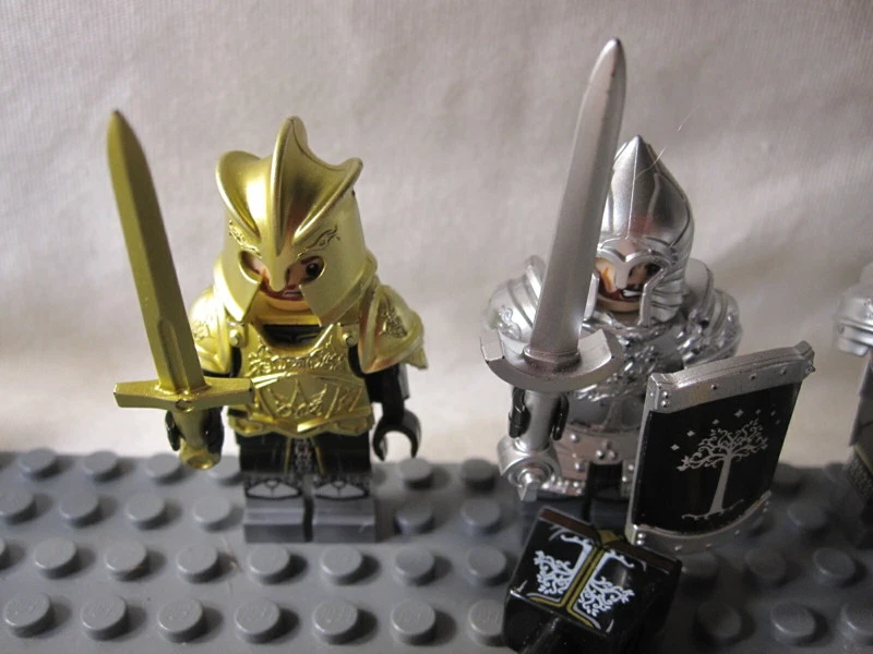 Lego Lord of the Rings Knights Battle Army Huge Lot of 19 Set King Accessories - Image 4 of 4