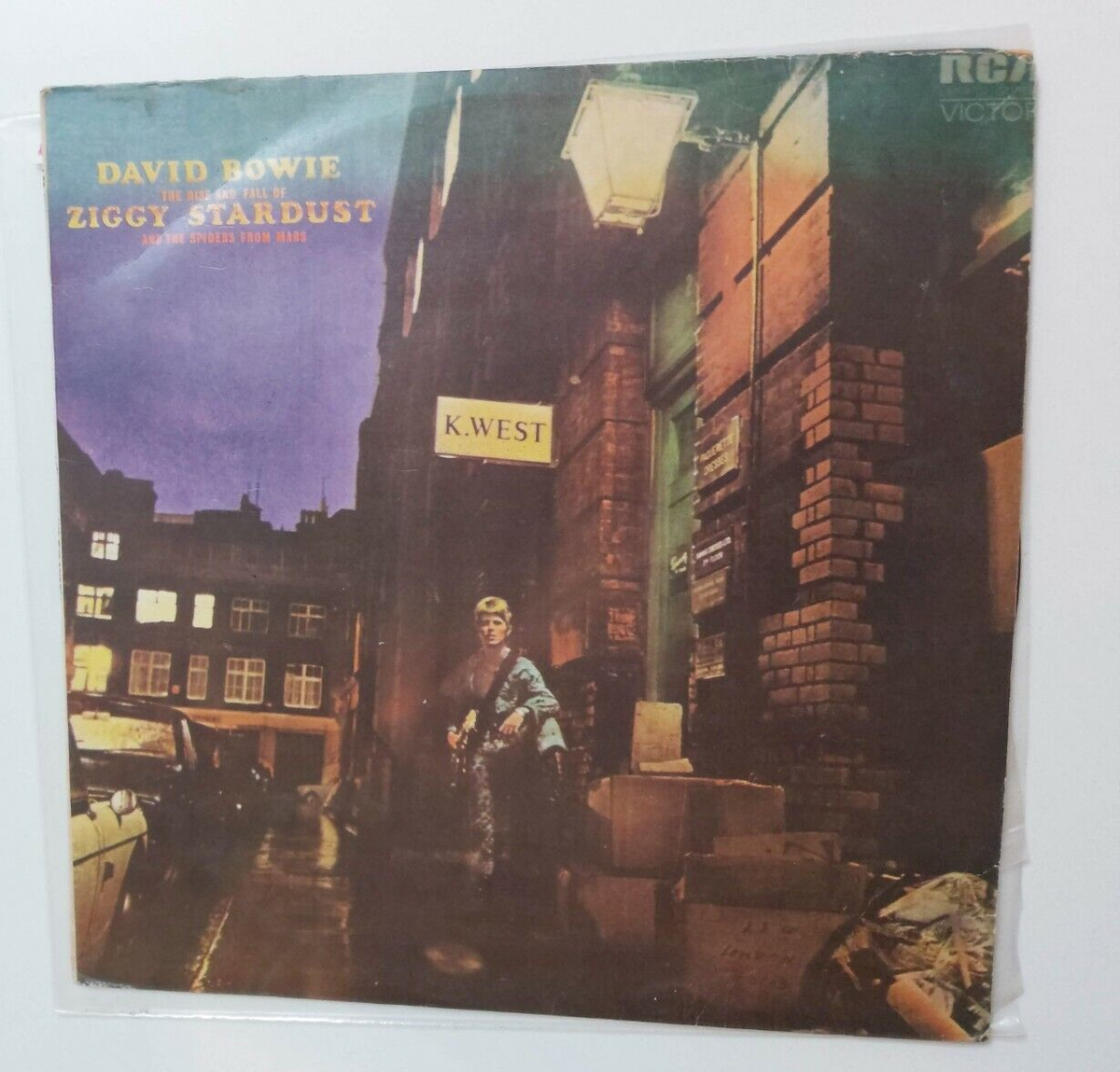DAVID BOWIE rise and fall of ziggy stardust RARE ISRAEL ISRAELI LP 