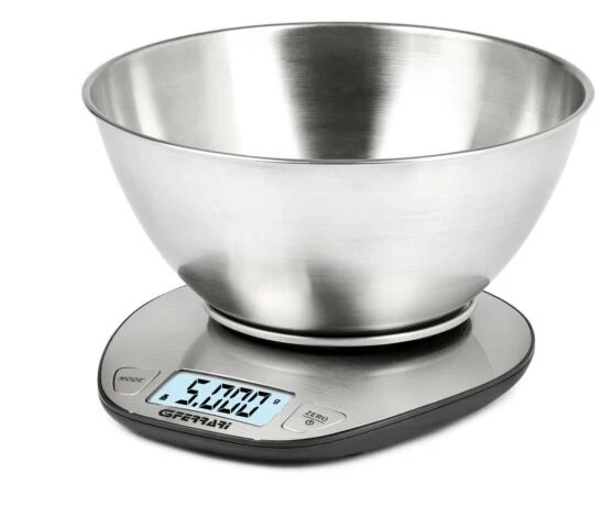 Bilancia Pesa Cucina G3Ferrari G20062 Linea Elettronica Digitale Ciotola Inox, fotografia 6 di 7