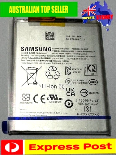 ORIGINAL Samsung Galaxy A34, A54, A55, A25 5G Li-ion Battery adhesiv EB-BA546ABY