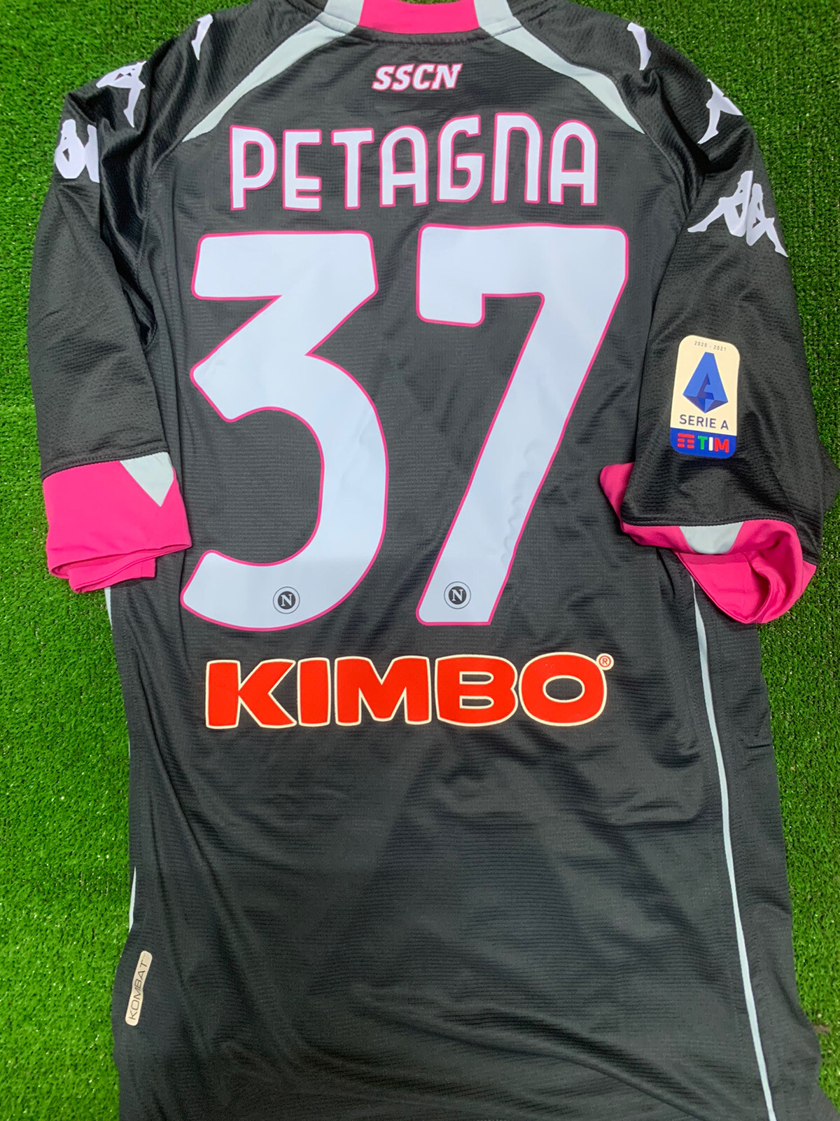 Купить Maglia Napoli Petagna 37 Match Worn AwaySerie a на Аукцион DE из  Германии с доставкой в Россию, Украину, Казахстан