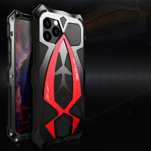 For iPhone 16 15 14 13 Pro Max Shockproof Aluminum Metal Armor Rugged Back Case - Picture 12 of 16
