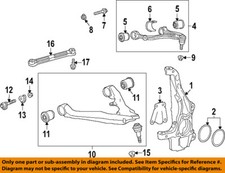 GM OEM 19-26 Escalade ESV Suspension Components-Lower Cntrl Arm Nut 11549204