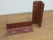 Lot 4 steel L Right Angle Bracket 7 1/2" x 1/6" Thick Corner Brace