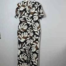 Tabitha Brown x Target neutral palm jumpsuit belted womens extra small xs
