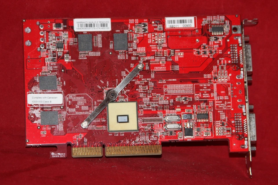 Visiontek ATI Radeon X1300 XGE 512MB 128Bit DDR2 AGP Graphics Card VT-1300XG512A - Image 2 of 4