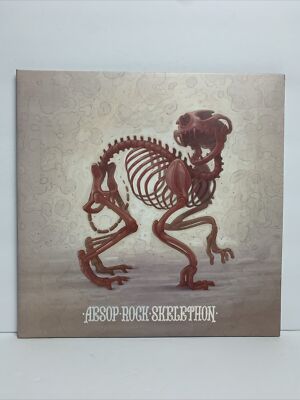 Aesop Rock : Skelethon Vinyl 2 x LP Red Vinyl - 2012 Rhymesayers