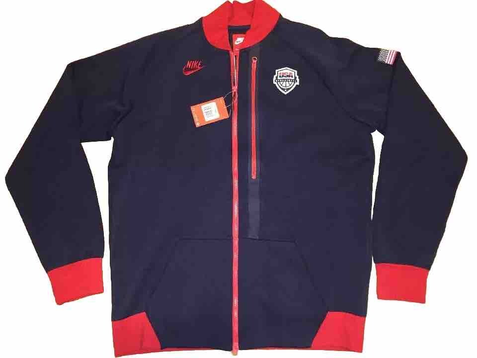 usa basketball jacket nike