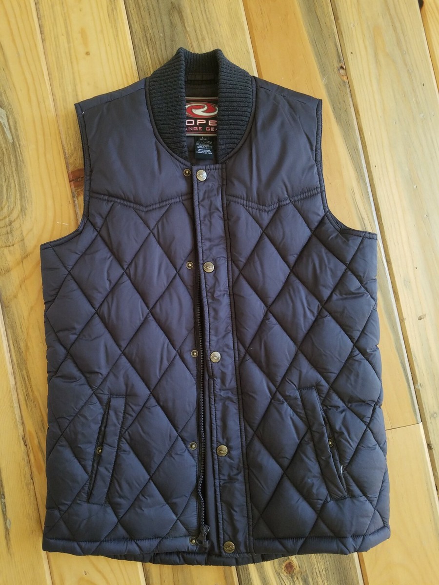 Roper Down Vest Size 12-14 Range Gear | eBay