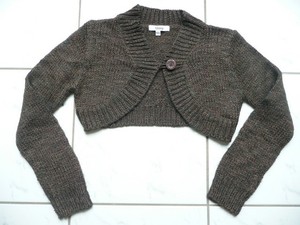 gilet cache coeur fille