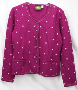 raspberry pink cardigan