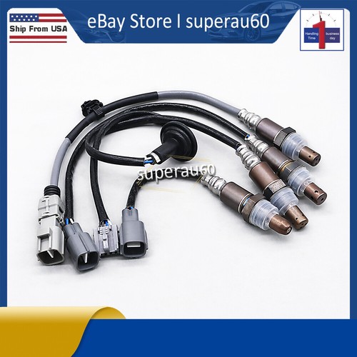 NEW 4pcs Up+Downstream Oxygen O2 Sensor Fit 2004 2005 2006 Toyota Sienna 3.3L V6 - Foto 10 di 11