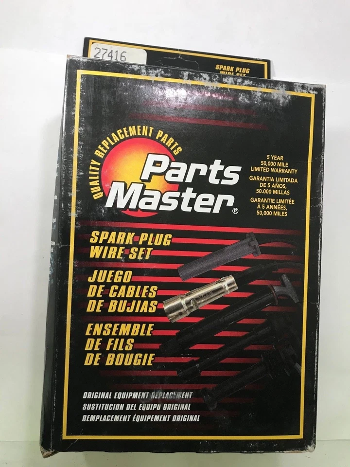 Juego de piezas de cables de bujía Master 27416 para 76-87 General Motors y Jeep L4 Foto 2 de 4