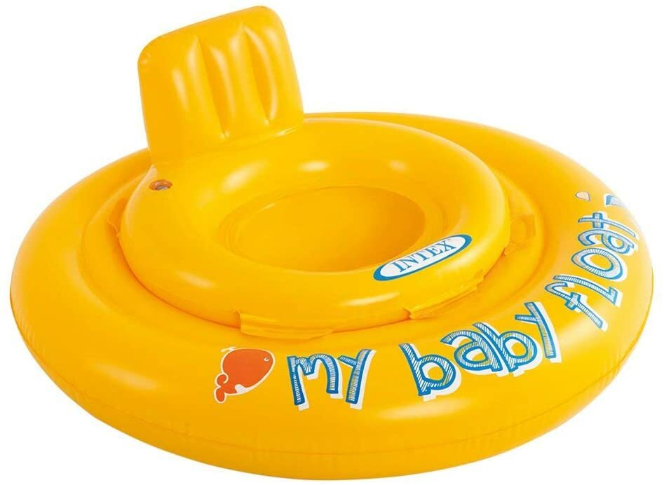 Flotador hinchable bebé 70 cm circular de 6 a 12 meses, piscina, playa, agua