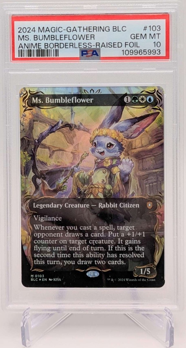 MTG - MS. Bumbleflower - Raised Foil - PSA 10 Gem Mint | eBay