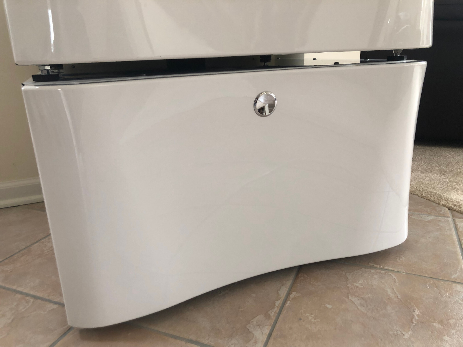 Electrolux Washer Dryer 15" Luxury Glide Touch Pedestals White Pair eBay