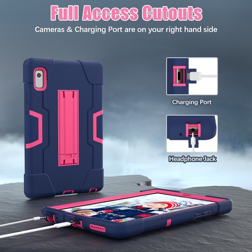 Per Lenovo Tab M9 M8 2023 Custodia Resistente Antiurto Resistente Cover con Cavalletto - Foto 54 di 88