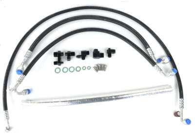 Fleece Performance Fits 13-16 Dodge 6.7L Cummins 2nd Gen Swap Kit A/C Line Rerou