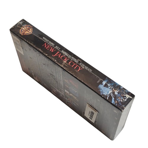 New Jack City VHS Tape Sealed 1996, Warner Bros. Hits Watermarks - Picture 4 of 6
