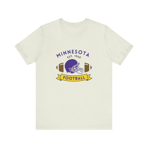 Minnesota Football Short Sleeve Tee, Unisex Sports T-Shirt, Game Day Apparel - 第 1/13 張圖片