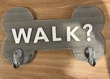 Wall Mount Dog Leash Holder Decorative Key Holder Hooks for Entry Way NEW