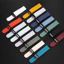 Fit For Omega X Swatch Joint MoonSwatch Planet Wristband Silicone Watch Strap