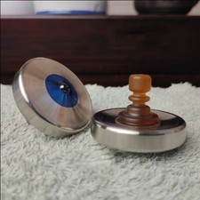 PEI Stainless Steel Spinning Top Ceramic Bead EDC Desktop Fidget Spinner EDC Toy
