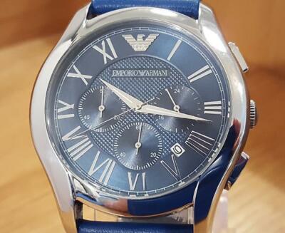 Herren Petrol Blau Chronograph Emporio Armani AR1787 Herren Klassische Sportuhr