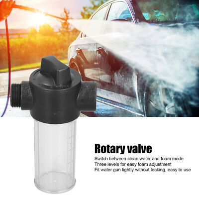 Water Gun Foam Bottle Garden Hose Car Washing Foamer Pot Tank Household Wash