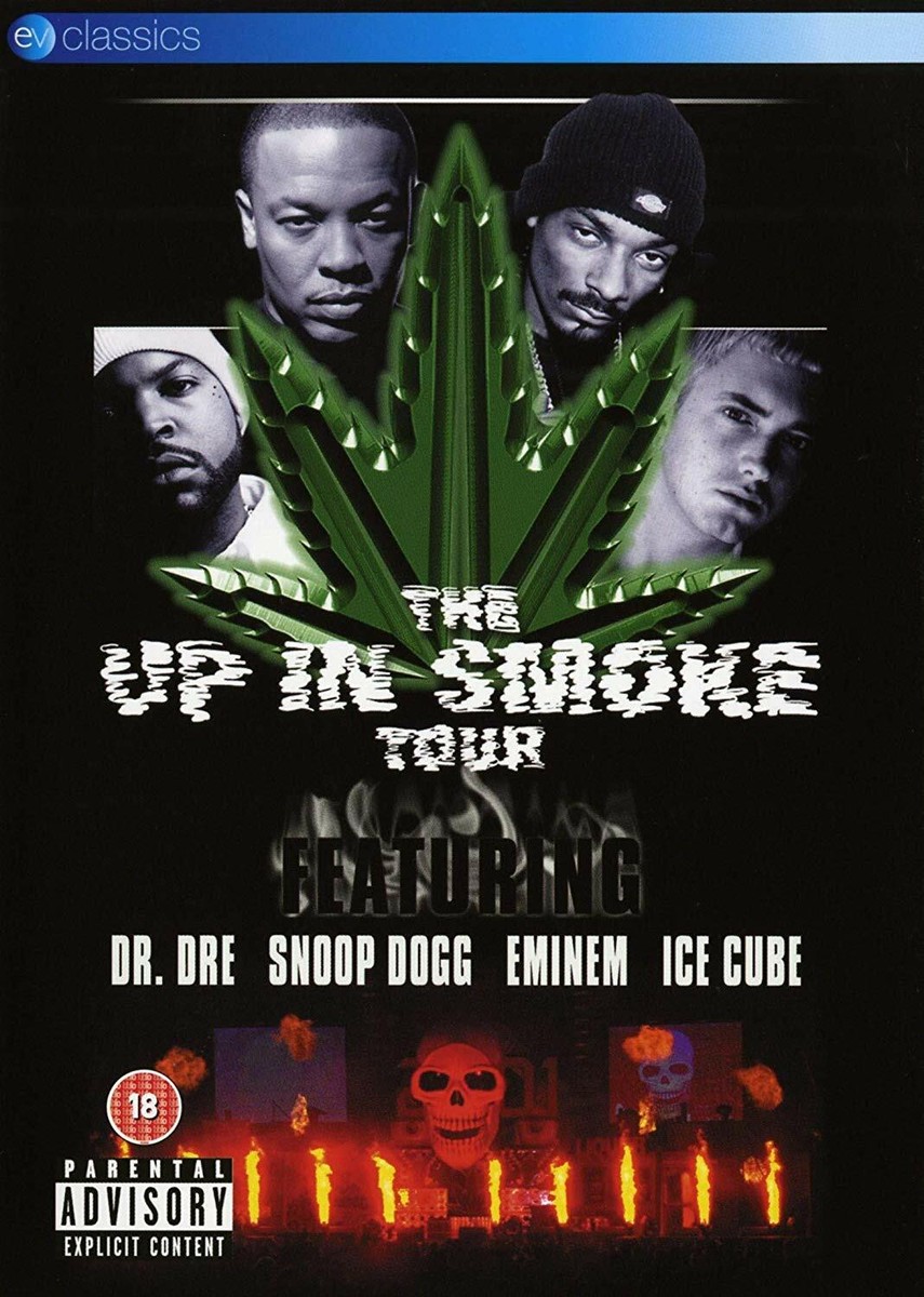The up in Smoke Tour DVD 2009 Region 2 for sale online | eBay