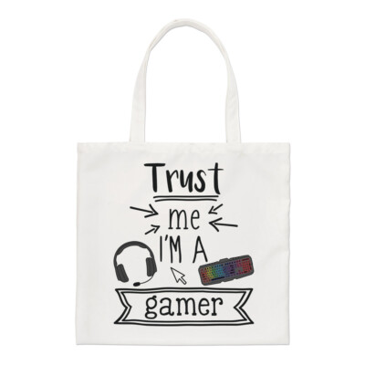 Trust Me I'M A Spieler Regular Tragetasche Lustiger Witz Beste Favorit Shopper
