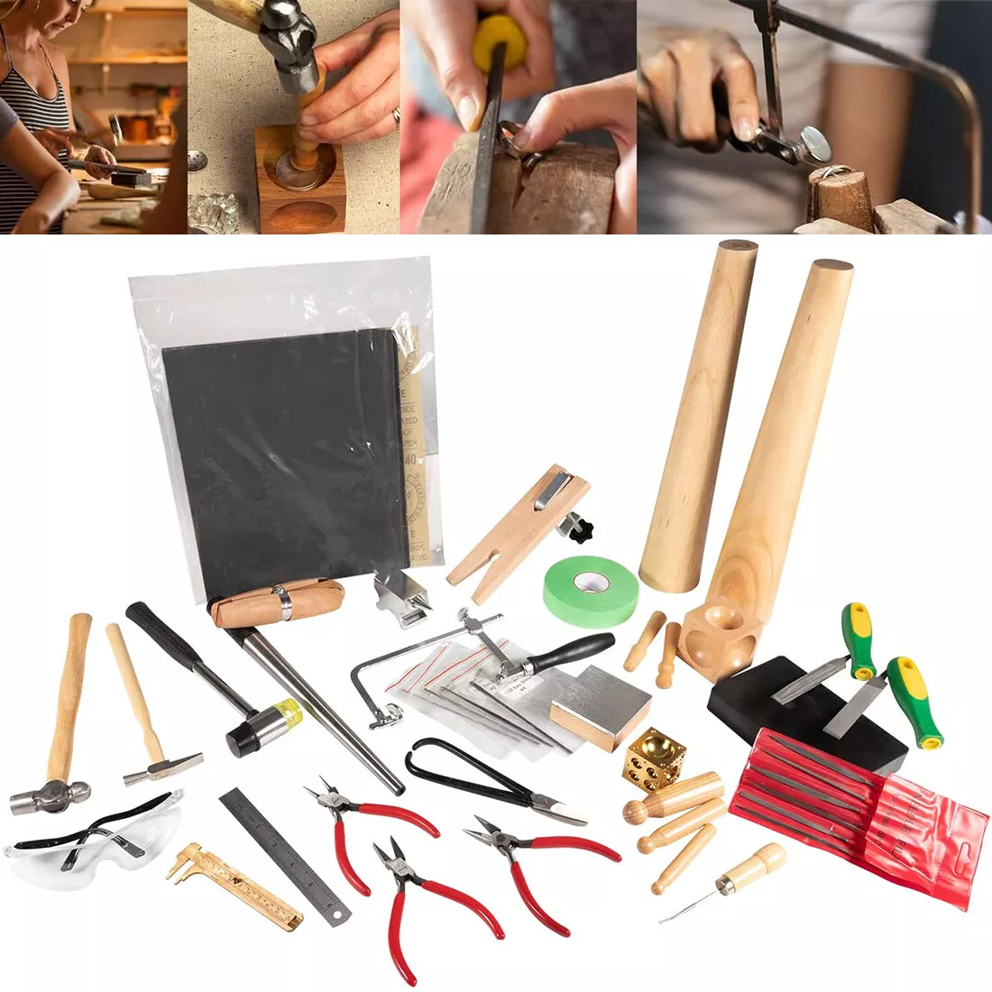 Metalsmith Tools Kit Beginners Apprentice Metal Smithing Jewelry Making Tool  Set