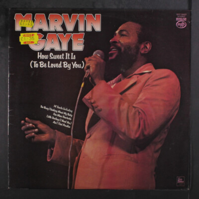 Marvin Gaye - How Sweet It Is レコード MARVIN GAYE: how sweet it is Music For Pleasure 12