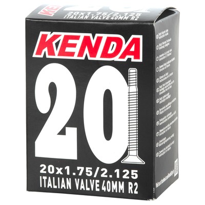 CAMERA D'ARIA KENDA 20X1,75/2.125 VALVOLA ITALIA 40mm | eBay