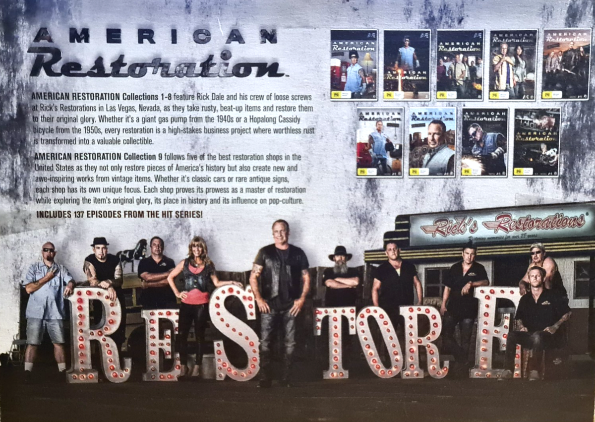 AMERICAN RESTORATION Complete TV Season Series 1-7