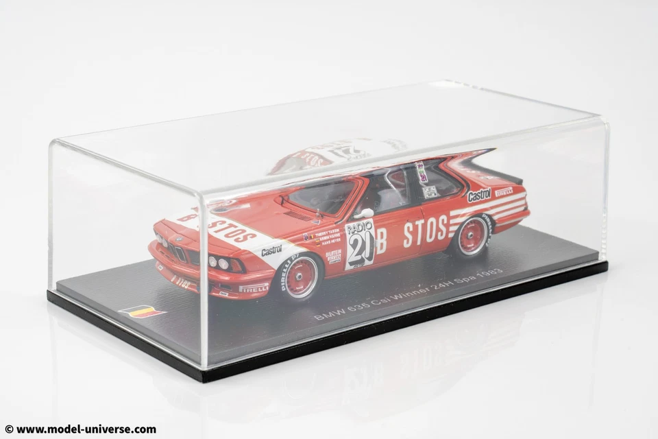 Spark - 1:43 BMW 635 CSI Nº21 Ganador 24h Spa 1983 Tassin, Heyer, Hahne - Res... Foto 2 de 4