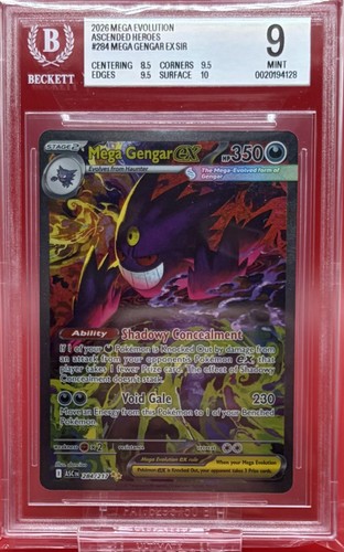 Mega Gengar ex graded BGS 9 for sale on eBay