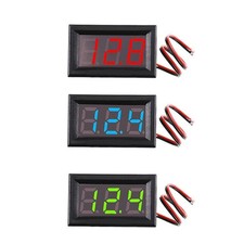 Versatile LED Digital Voltage Gauge Suitable for Almost All Electric Vehicles