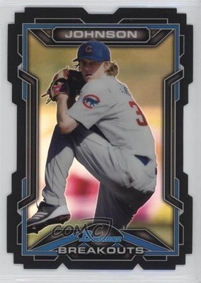 2013 Bowman Draft Scout Breakouts Die-Cut Pierce Johnson #BSB-PJ 3q5