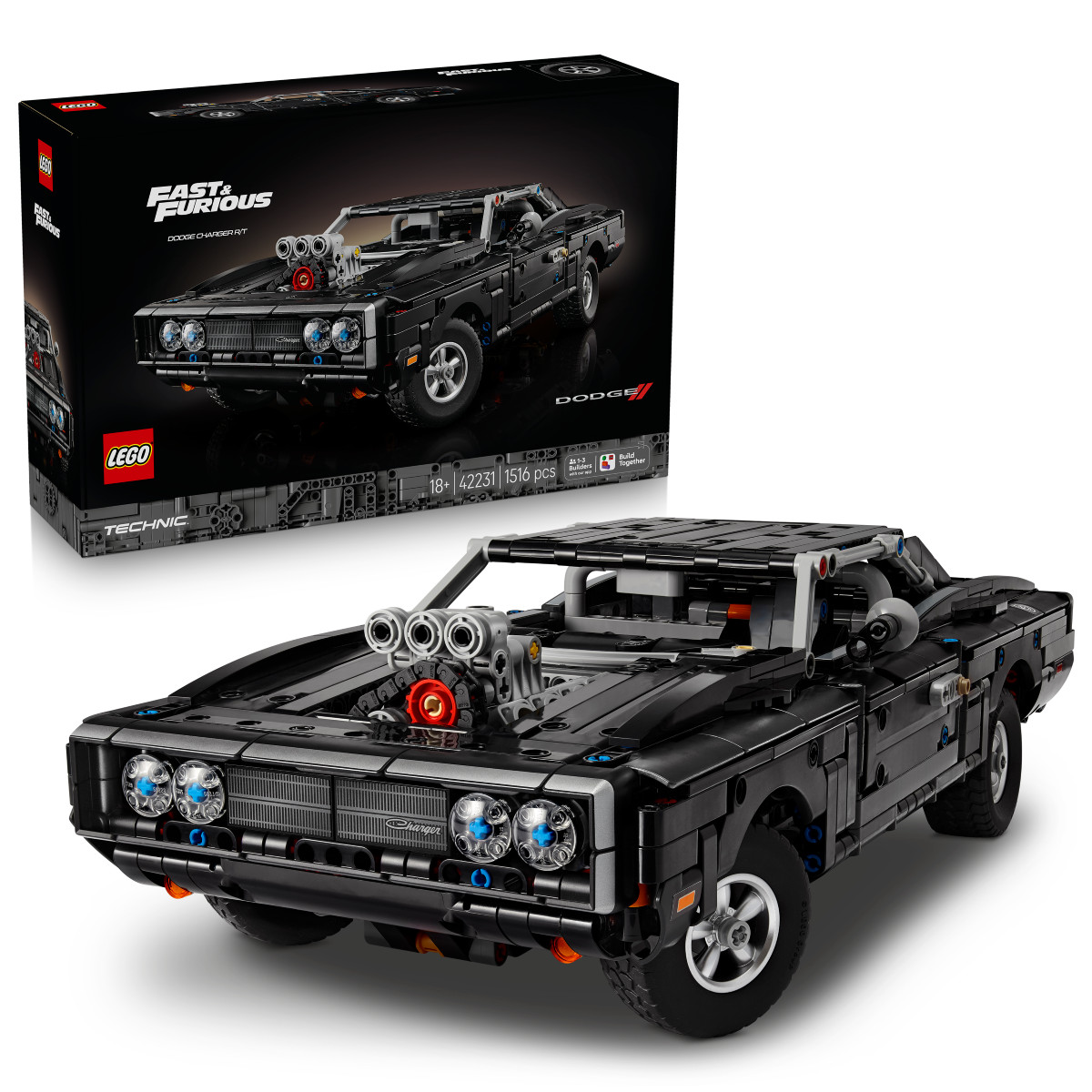 LEGO Technic: Fast and Furious Dodge Charger R/T Car (42231)