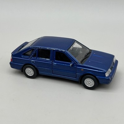 Welly FSO Polonez Caro Plus Blue Diecast Model Car 1:34 Post Discs 7c