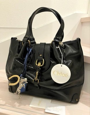 Chloé Kerala Handbag Black Leather y2k s-l400.jpg